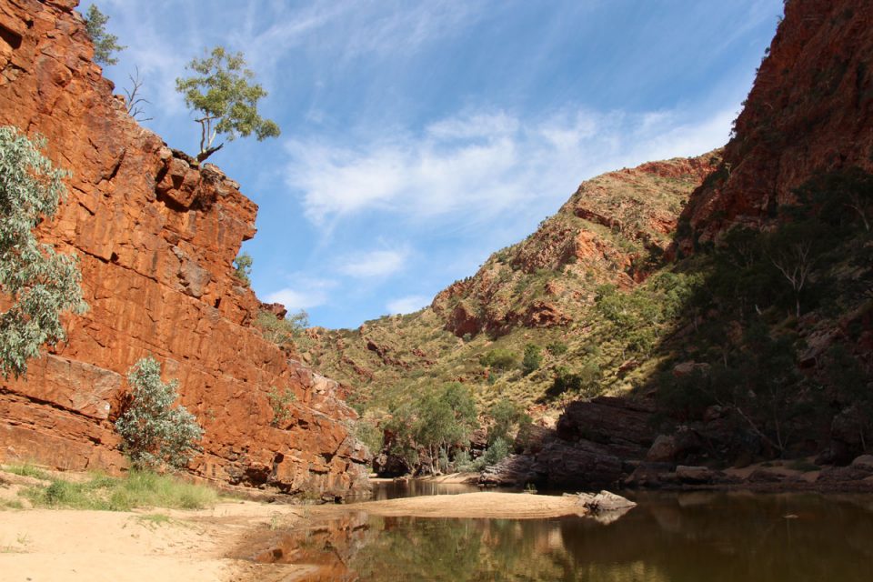 Explore the famous Ormiston Gorge in the Northern Territory with Great Walks of Australia.
