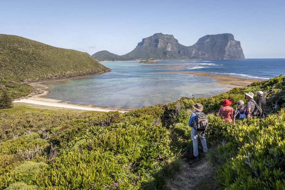 See incredible views of Australia's coastline on the Seven Peaks Walk on Lord Howe Island.
