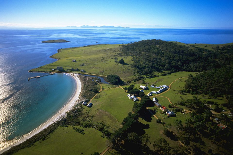 Visit world heritage listed convict settlement in Darlington on the Maria Island Walk in Tasmania.