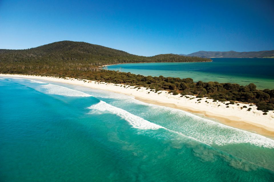 Tasmanian coastline
