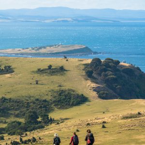 Hiking across Maria Island