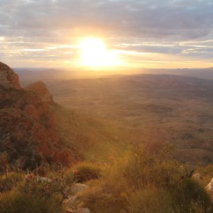 Mt Sonder at sunrise