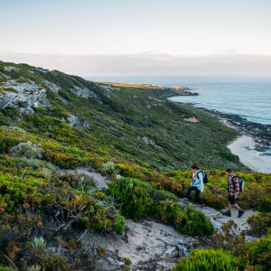 Beach walking on the Margaret River Cape to Cape Track