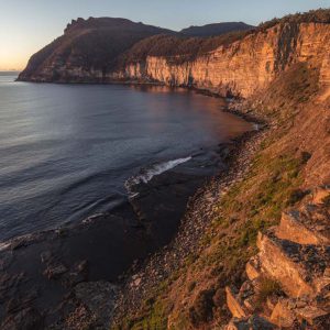 Coastline view of Maria Island Walk