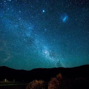 Views on the night walk during the Spicers Scenic Rim Walk