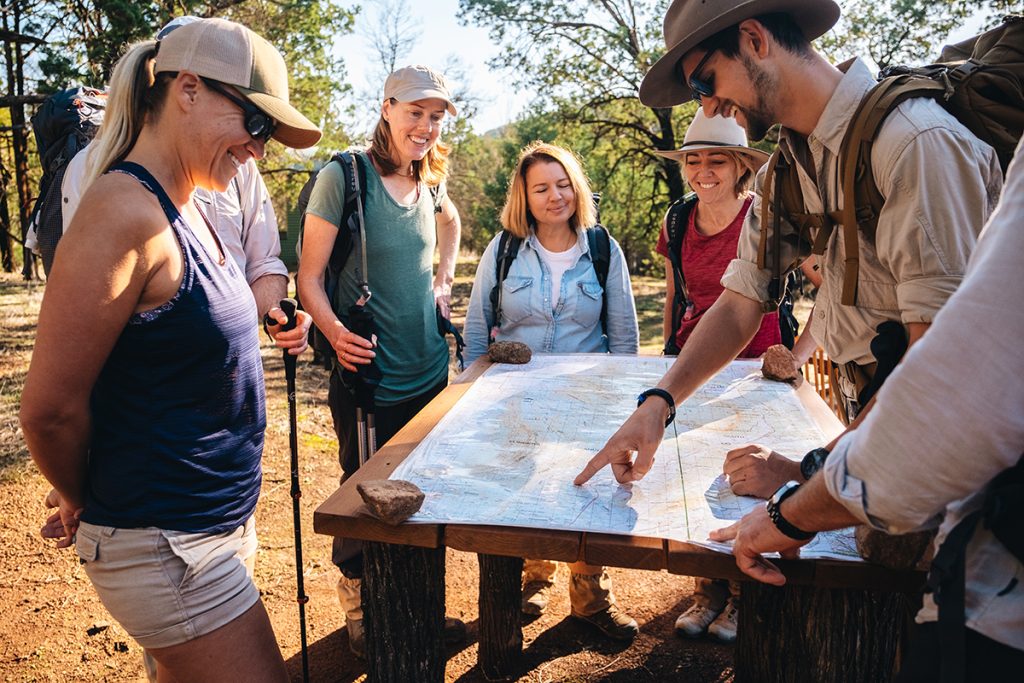 Arkaba Walk Guide explaining habitat regeneration on the Arkaba Conservancy