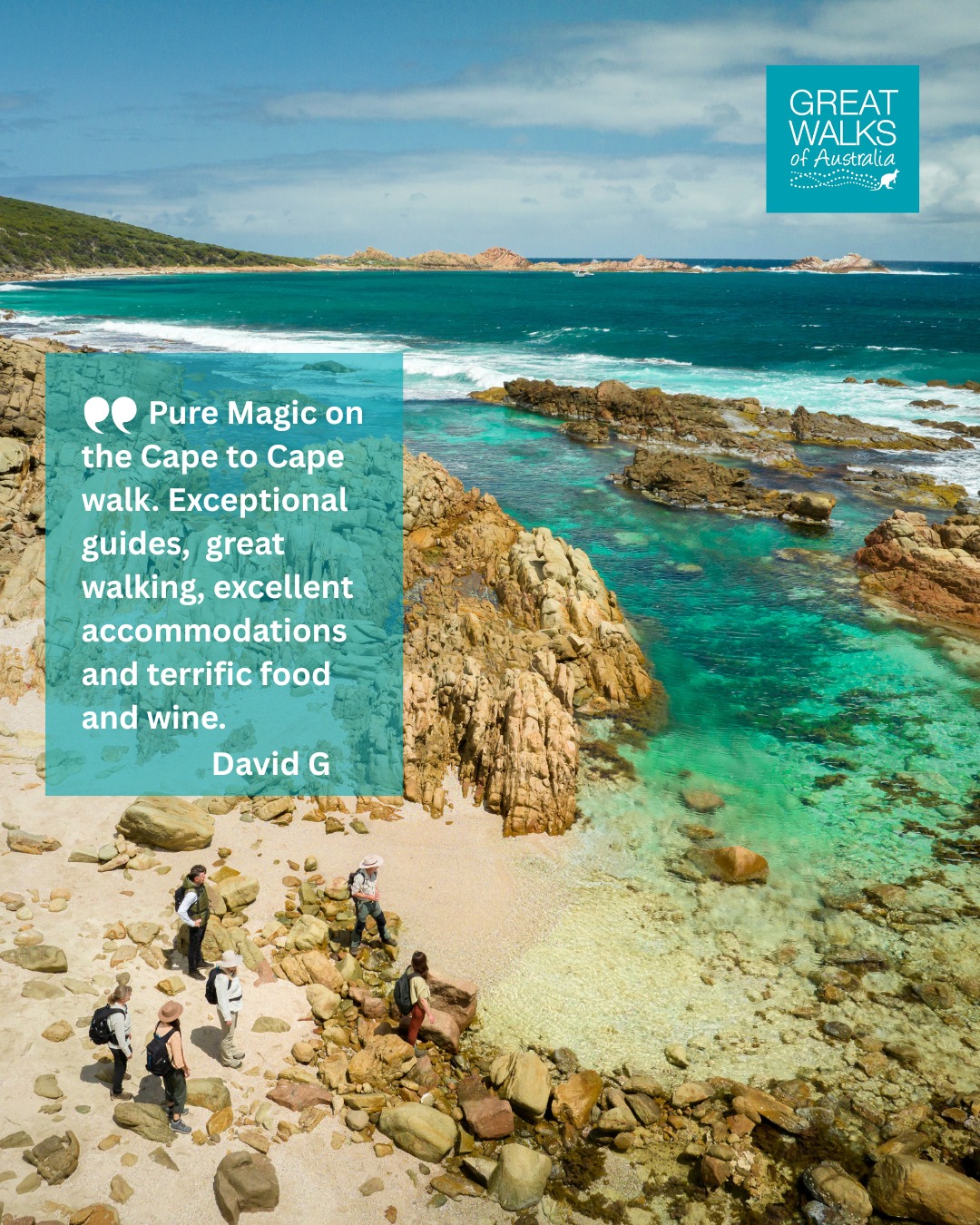 🌊 Cape to Cape Walk | Western Australia

Few coastal walks combine dramatic scenery, world-class food and wine, and such a sense of place as the Cape to Cape Walk in Western Australia’s Margaret River region.

Stretching between Cape Naturaliste and Cape Leeuwin, this iconic track follows rugged limestone cliffs, sweeping beaches and wild coastal heath along the edge of the Indian Ocean. Each day reveals a different side of the region, from remote headlands and turquoise bays to migrating whales in season.

👣 The Experience

• Multi-day guided walking along the spectacular Cape to Cape Track
• Moderate walking with varied coastal terrain and expansive ocean views
• Small groups led by knowledgeable expert local guides

🏡 Comfort Each Evening

Walkers return each night to comfortable accommodation in the Margaret River region, allowing time to relax, enjoy regional hospitality and prepare for the next day on the trail.

🍷 Margaret River Moments

Evenings often feature opportunities to experience the region’s renowned food and wine culture, adding another dimension to the walking journey.

🌿 Why It’s Special

The Cape to Cape Walk blends spectacular coastal landscapes with one of Australia’s most celebrated food and wine regions, creating a walking experience that is both invigorating and indulgent.

Operated by Walk into Luxury, this guided journey showcases the very best of the Margaret River region on foot.

Discover more via the link in bio.

#GreatWalksOfAustralia #CapeToCapeWalk #MargaretRiver #WalkWesternAustralia #SeeAustralia