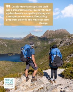 🏔️ Cradle Mountain Signature Walk | Tasmania

Ancient rainforest, alpine moorlands and glacial lakes define the breathtaking beauty of the Cradle Mountain Signature Walk.

This multi-day guided walk journeys deep into Tasmania’s wilderness, exploring the spectacular landscapes surrounding Cradle Mountain and the World Heritage-listed Tasmanian Wilderness area. From iconic Dove Lake to remote alpine valleys, every day reveals a different side of this extraordinary environment.

👣 The Experience

• Guided walking through some of Tasmania’s most celebrated alpine landscapes
• Moderate to challenging terrain with a mix of boardwalks, forest trails and alpine sections
• Small groups led by experienced guides sharing stories of geology, flora, fauna and conservation

🏡 A Blend of Wilderness & Comfort

Accommodation combines the experience of walking through remote wilderness with welcoming places to rest each evening. Along the journey, walkers stay in private huts and lodges designed to complement the surrounding landscape while providing warmth and comfort after a day on the trail.

🍽️ Evenings to Savour

Evenings are spent sharing relaxed meals featuring Tasmanian produce and regional wines, reflecting the spirit of the island and the journey.

🌿 Why It’s Special

Cradle Mountain has a quiet power to it. Mist moving across alpine peaks, ancient pencil pines reflected in still water and the sense of stepping into a landscape shaped over millions of years.

Operated by Tasmanian Walking Company, this experience combines immersive wilderness walking with thoughtful comfort in one of Australia’s most iconic natural regions.

Discover more via the link in bio.

#GreatWalksOfAustralia #CradleMountain #WalkTasmania #SeeAustralia #TasmanianWilderness